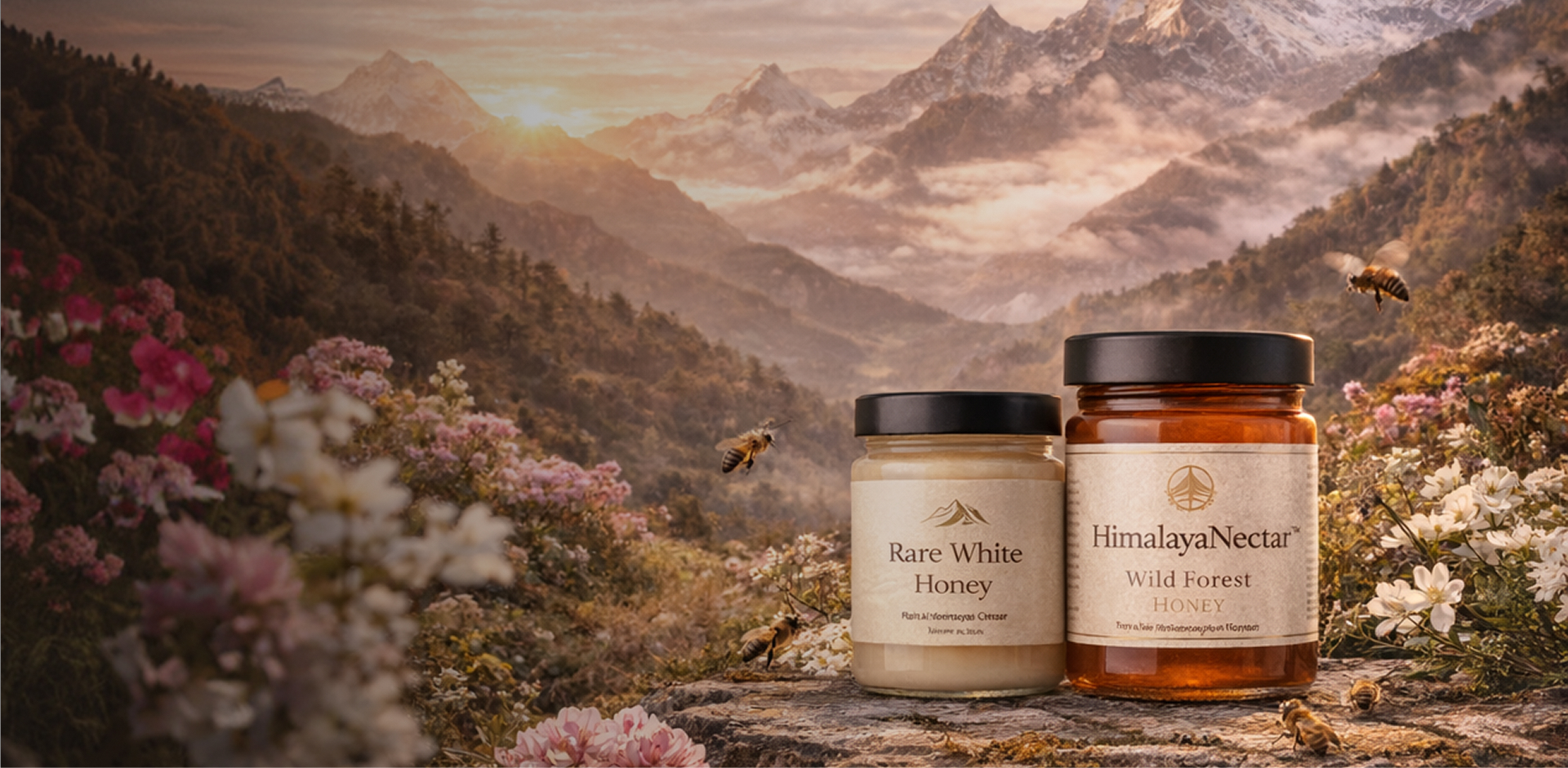 Himalayan honey jar